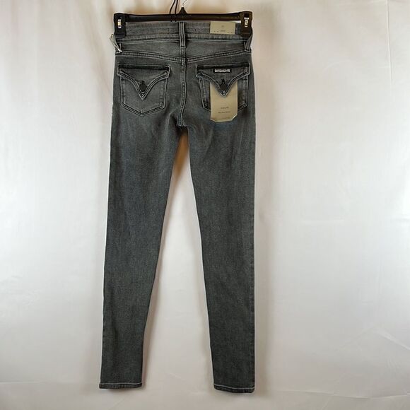 Hudson Jeans Collin Mid-Rise Skinny Jeans- Stone Grey- Size 24- NWT - Picture 6 of 12